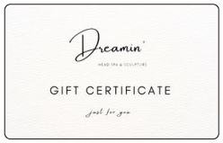 Dreamin&rsquo; Head Spa & Sculpture gift voucher